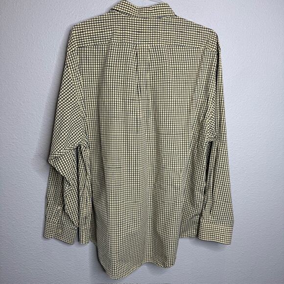 Roundtree & Yorke Mens X-Large Button Down Dress Shirt Long Sleeve - Picture 5 of 12